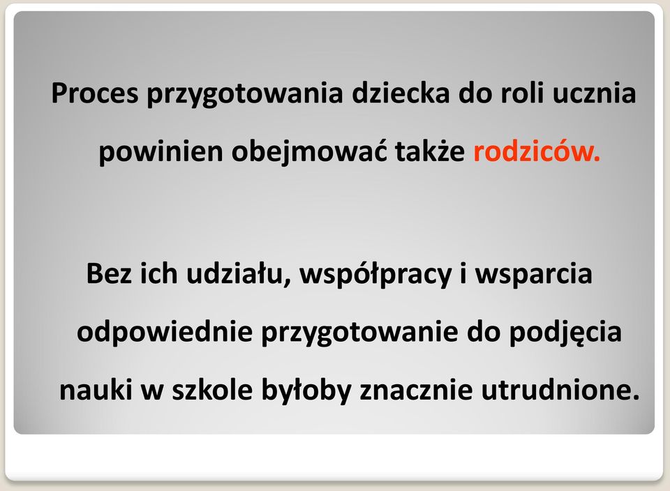 Bez ich udziału, współpracy i wsparcia