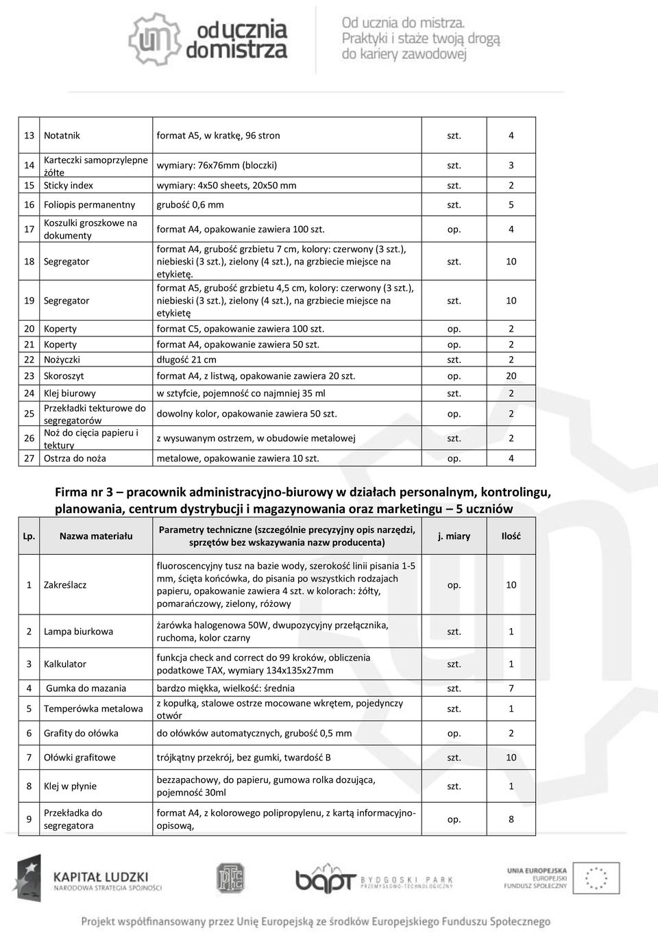 kowanie zawiera 100 szt. op. 4 format A4, grubość grzbietu 7 cm, kolory: czerwony (3 szt.), niebieski (3 szt.), zielony (4 szt.), na grzbiecie miejsce na etykietę.