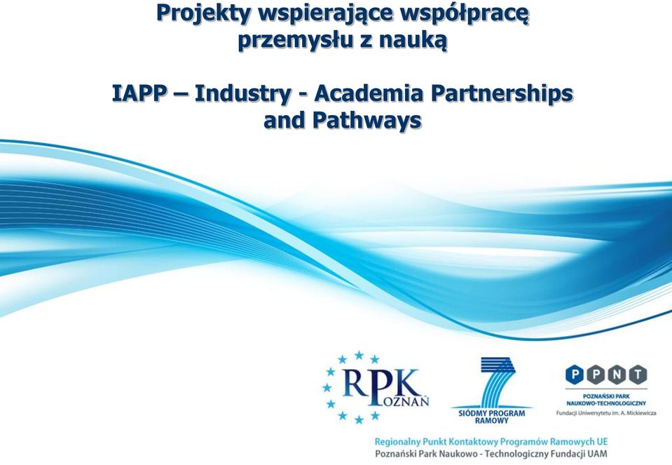 nauką IAPP Industry -