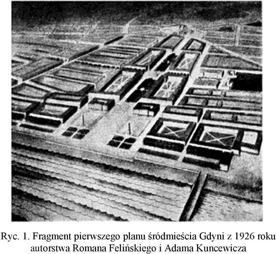 śródmieścia Gdyni z 1926 roku