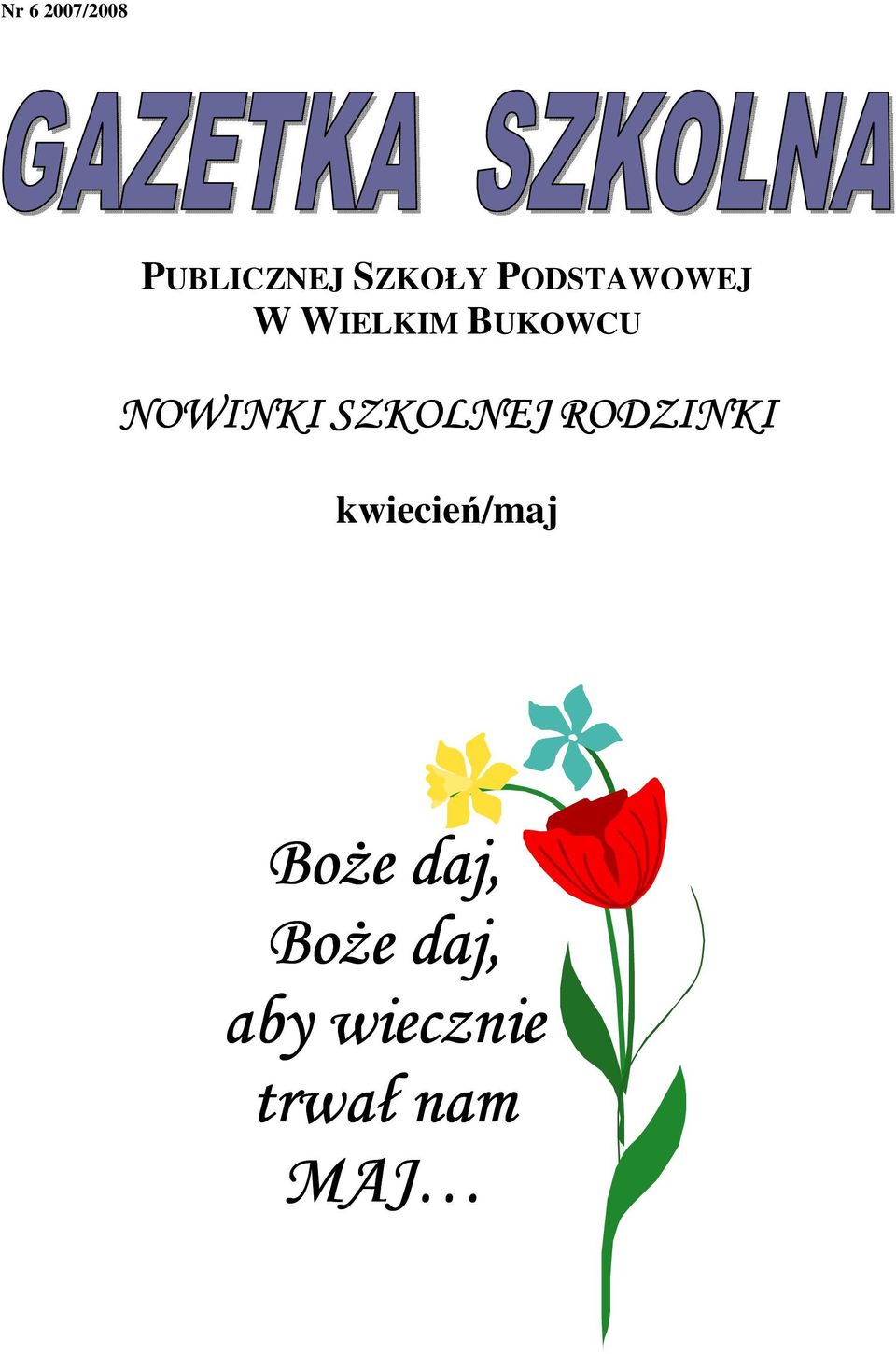NOWINKI SZKOLNEJ RODZINKI
