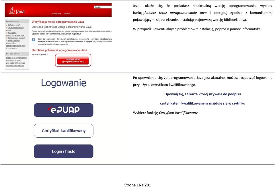 W przypadku ewentualnych problemów z instalacją, poproś o pomoc informatyka.