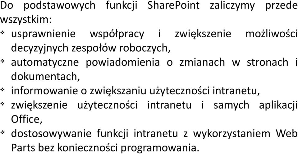 dokumentach, v informowanie o zwiększaniu użyteczności intranetu, v zwiększenie użyteczności intranetu i