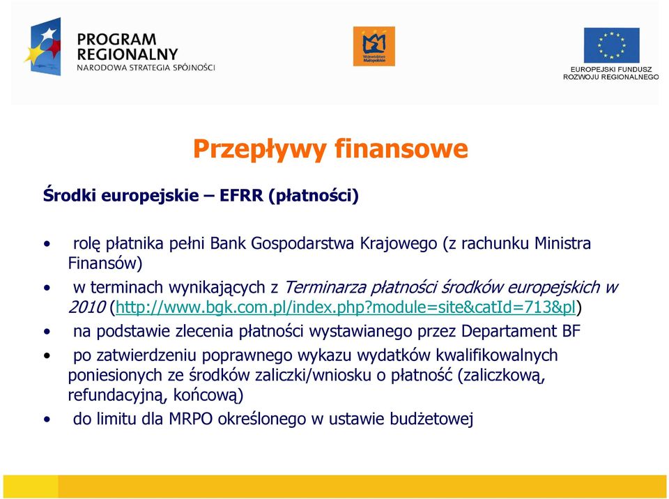 module=site&catid=713&pl) na podstawie zlecenia płatności wystawianego przez Departament BF po zatwierdzeniu poprawnego wykazu