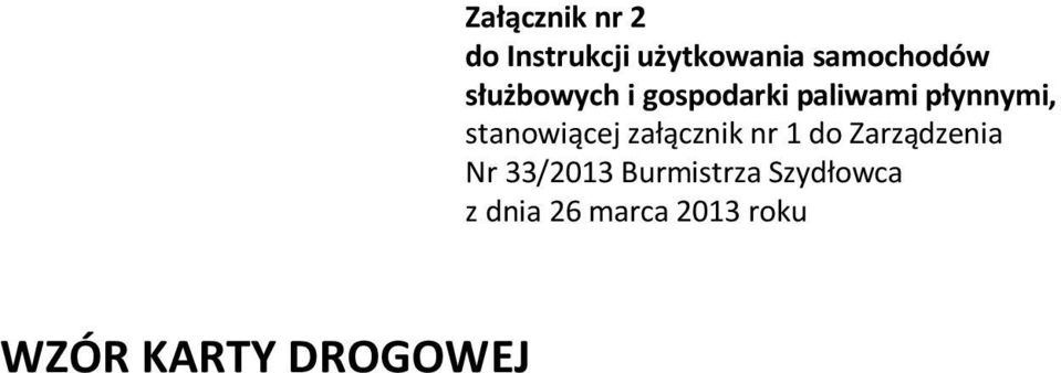 gospodarki paliwami płynnymi, stanowiącej