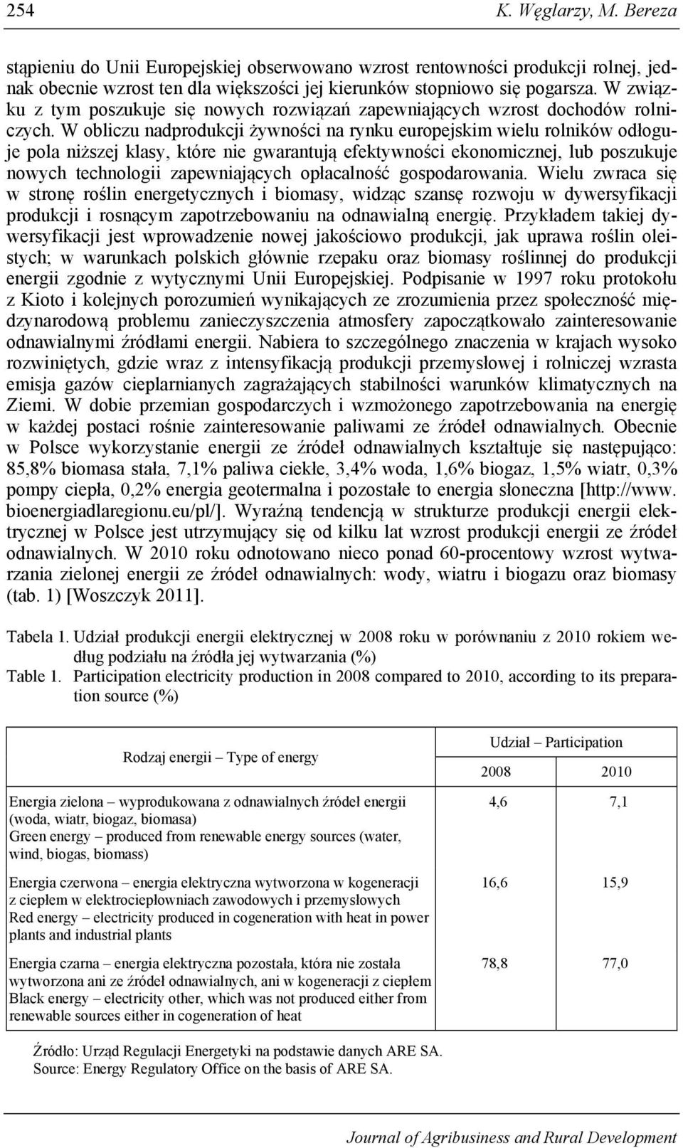 W obliczu nadprodukcji żywności na rynku europejskim wielu rolników odłoguje pola niższej klasy, które nie gwarantują efektywności ekonomicznej, lub poszukuje nowych technologii zapewniających