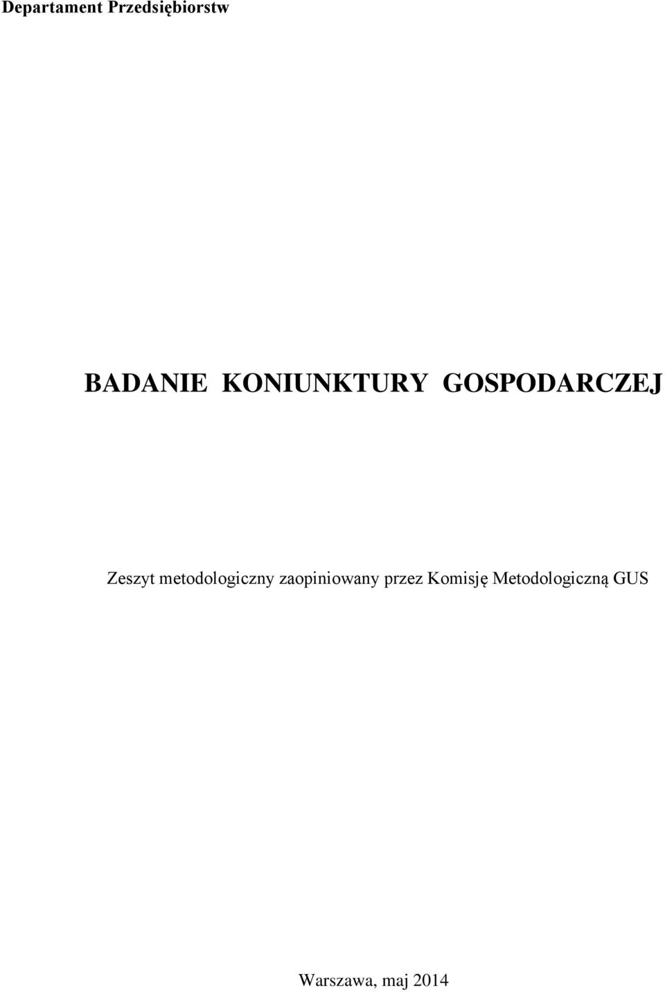 metodologiczny zaopiniowany przez