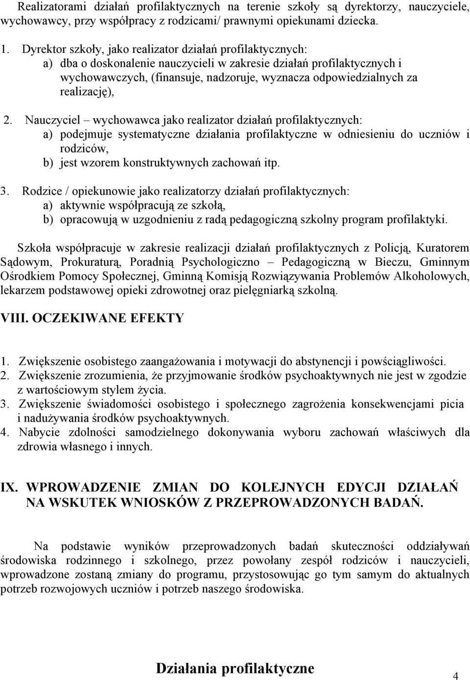 realizację), 2.