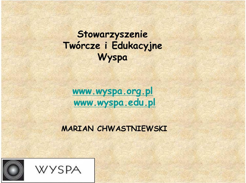 wyspa.org.pl www.wyspa.edu.