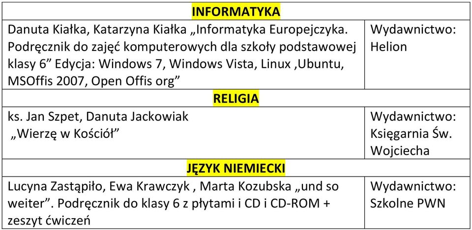 Linux,Ubuntu, MSOffis 2007, Open Offis org ks.