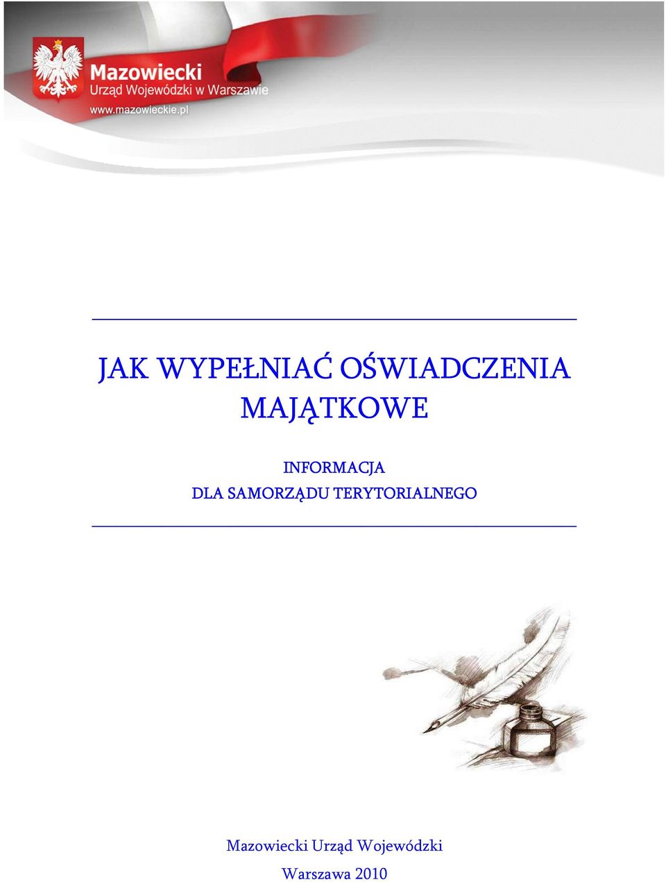 SAMORZĄDU TERYTORIALNEGO