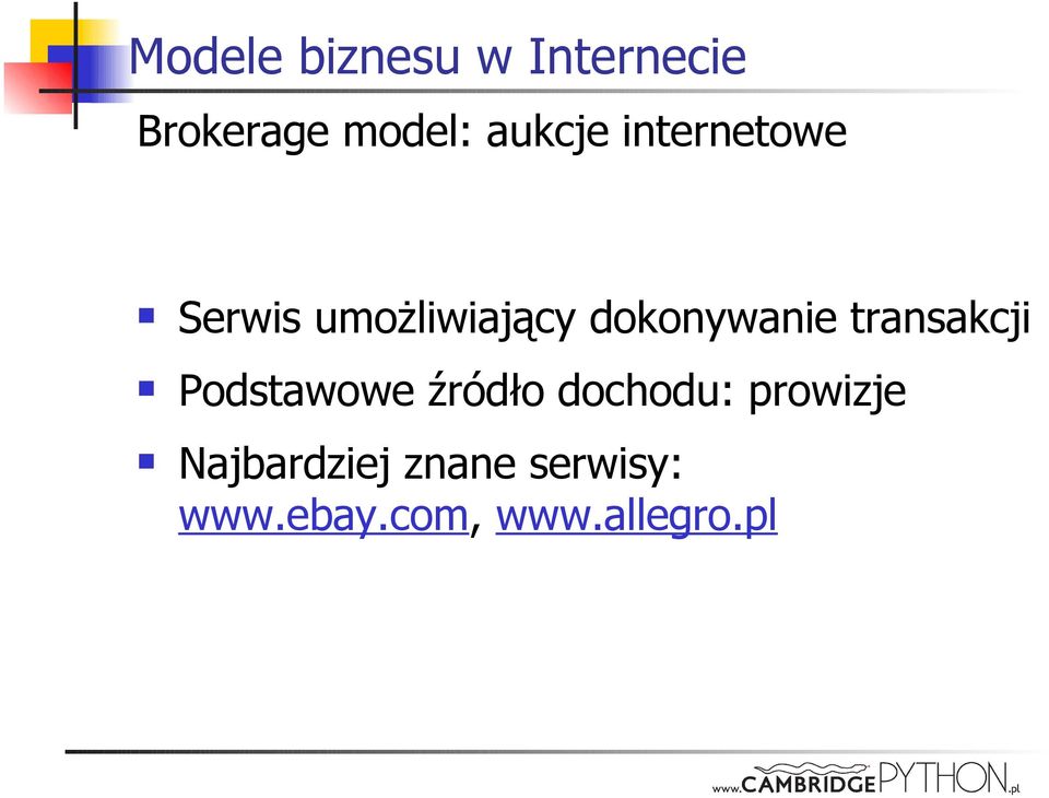 Podstawowe źródło dochodu: prowizje