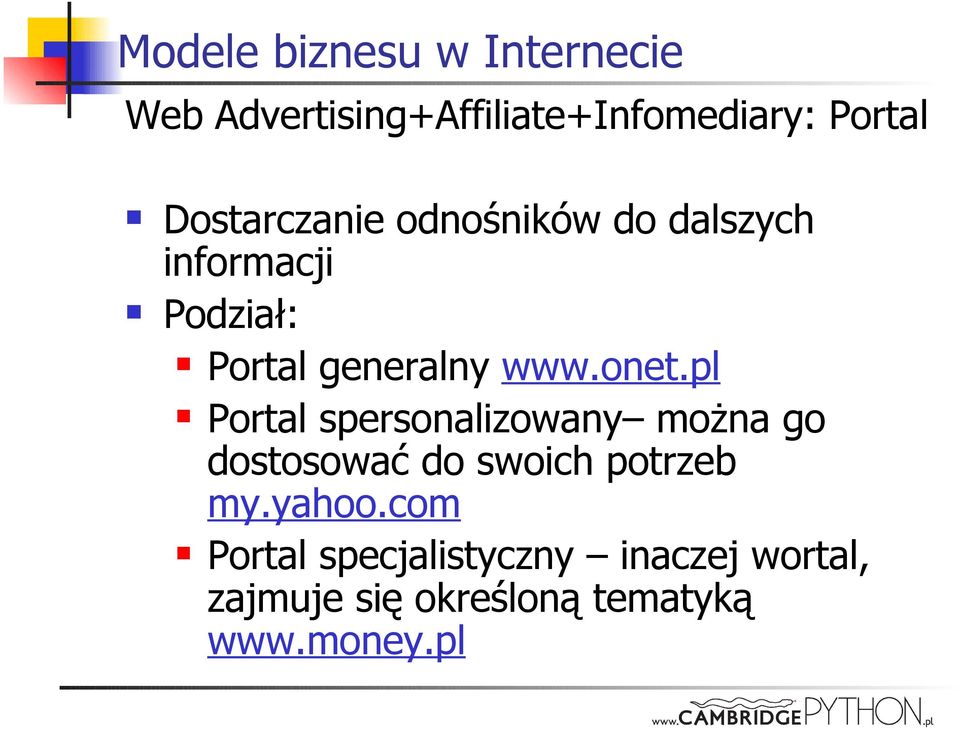 pl Portal spersonalizowany można go dostosować do swoich potrzeb my.