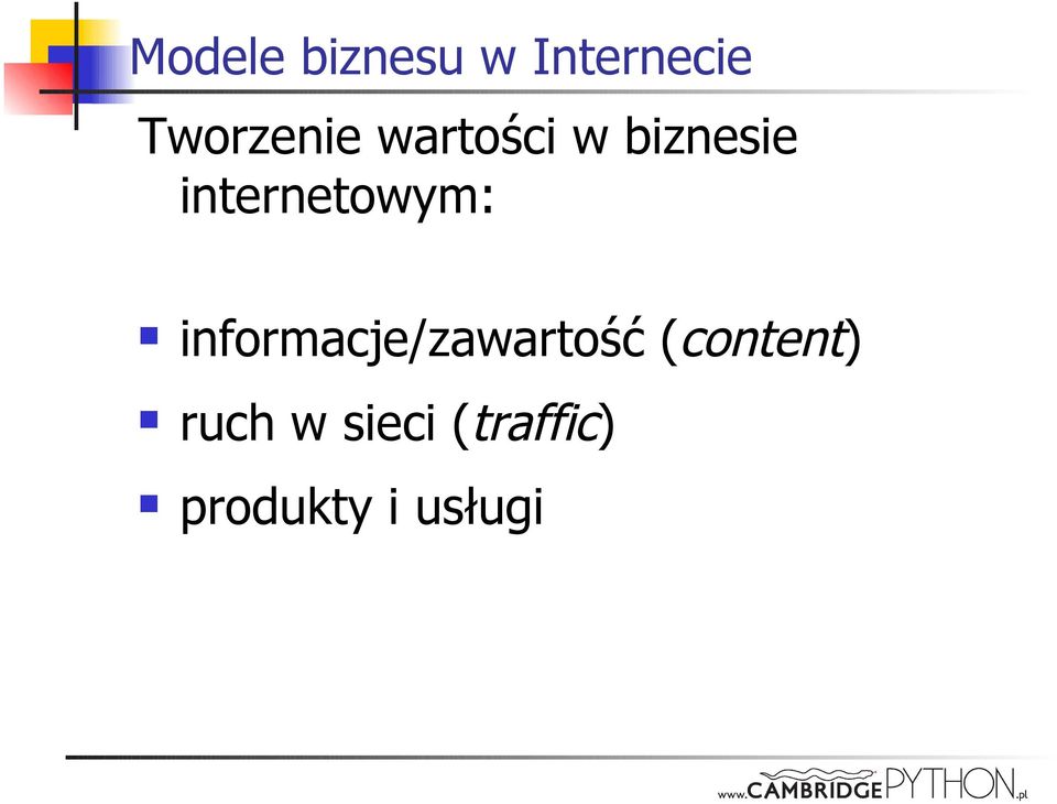 informacje/zawartość
