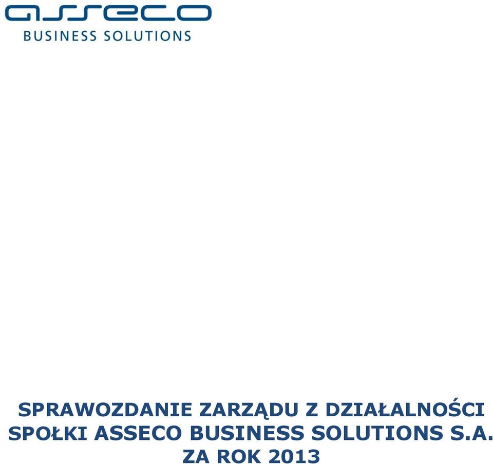ASSECO BUSINESS
