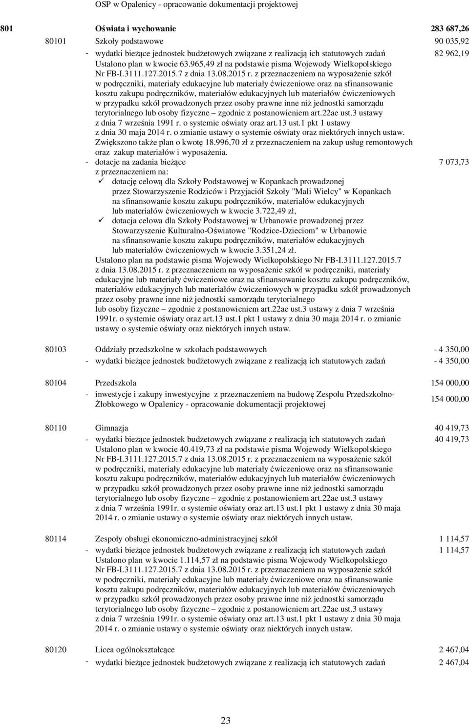 z przeznaczeniem na wyposażenie szkół w podręczniki, materiały edukacyjne lub materiały ćwiczeniowe oraz na sfinansowanie kosztu zakupu podręczników, materiałów edukacyjnych lub materiałów