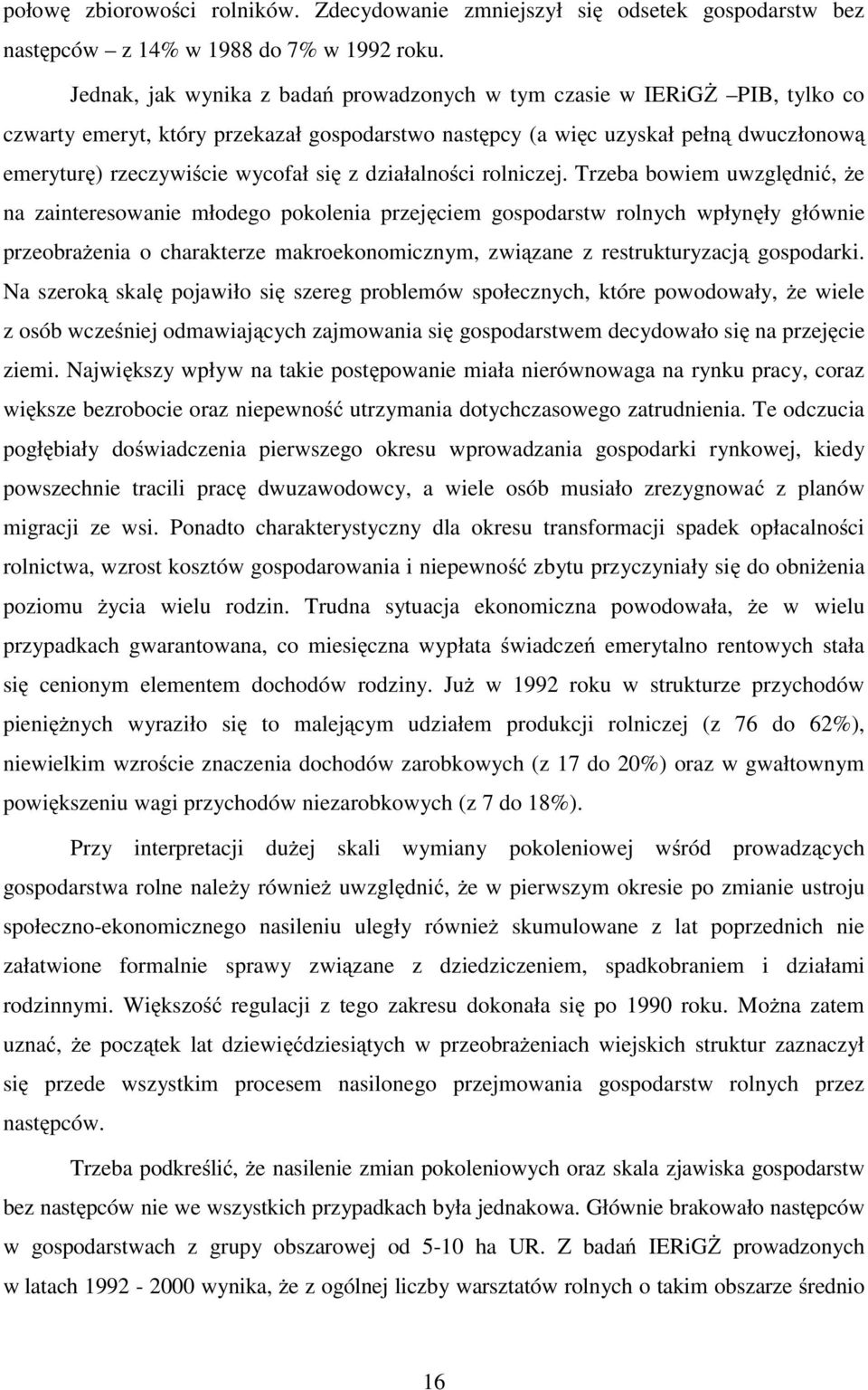 z działalności rolniczej.