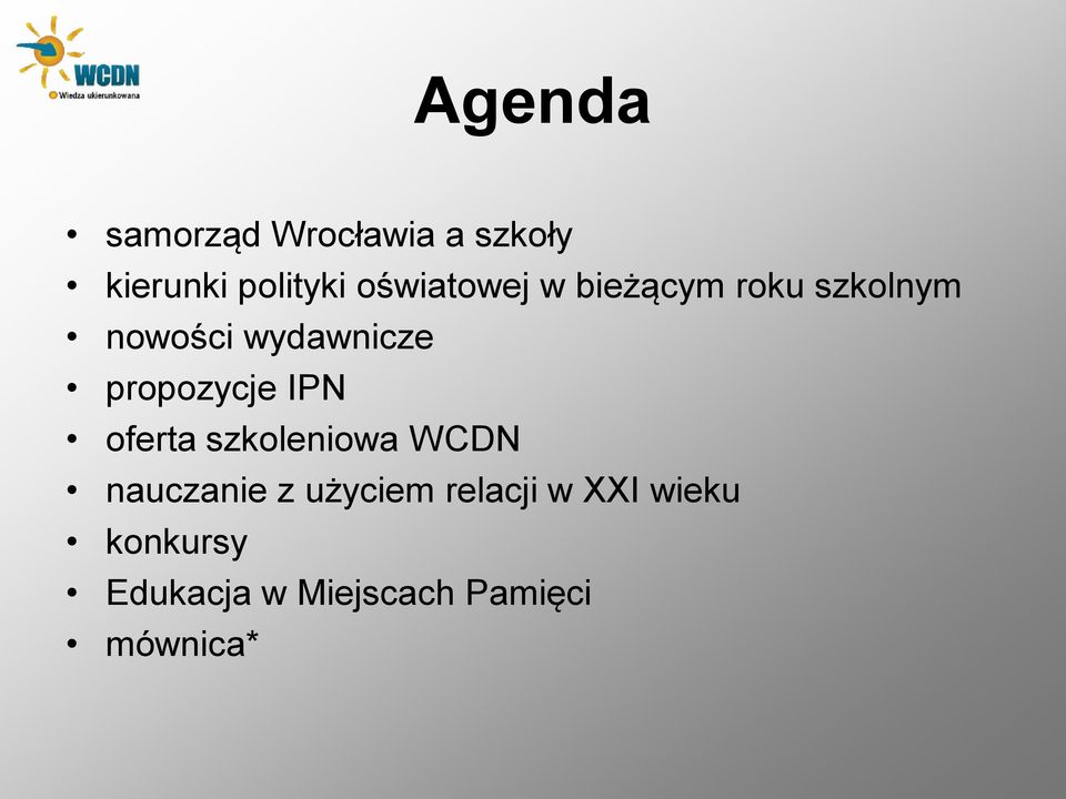 propozycje IPN oferta szkoleniowa WCDN nauczanie z użyciem