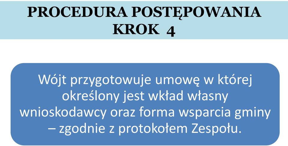 jest wkład własny wnioskodawcy oraz