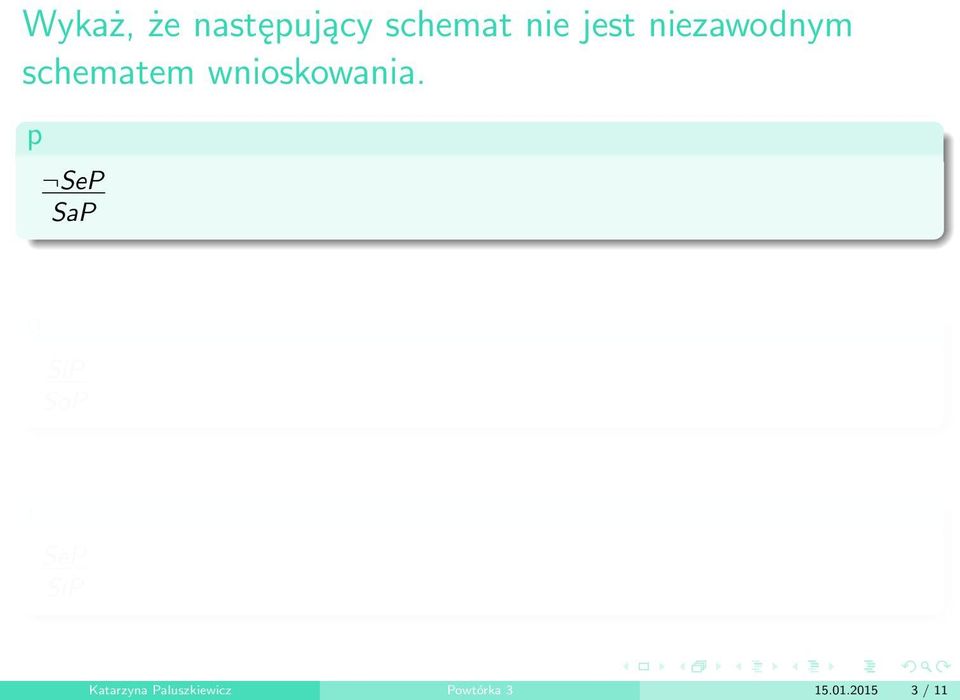 p SeP SaP SiP SoP r SeP SiP Katarzyna