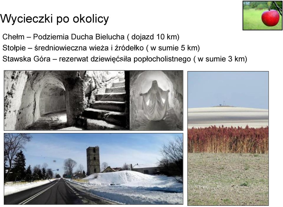 wieża i źródełko ( w sumie 5 km) Stawska Góra