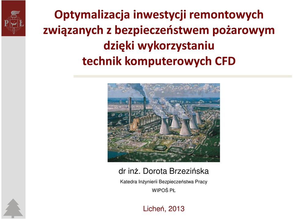 technik komputerowych CFD dr inż.