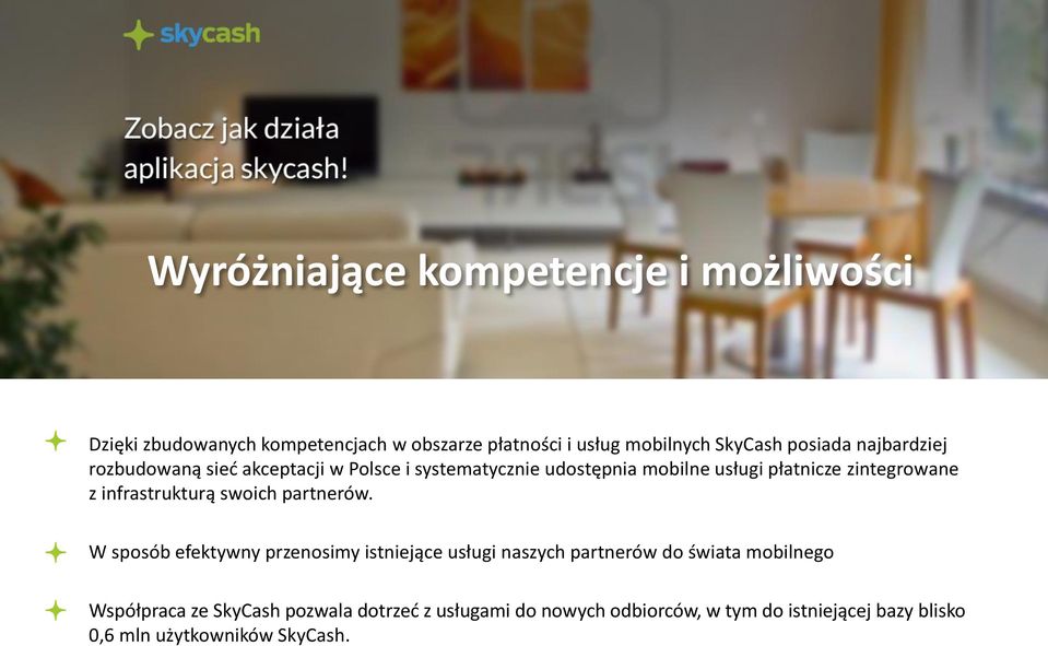 z infrastrukturą swoich partnerów.