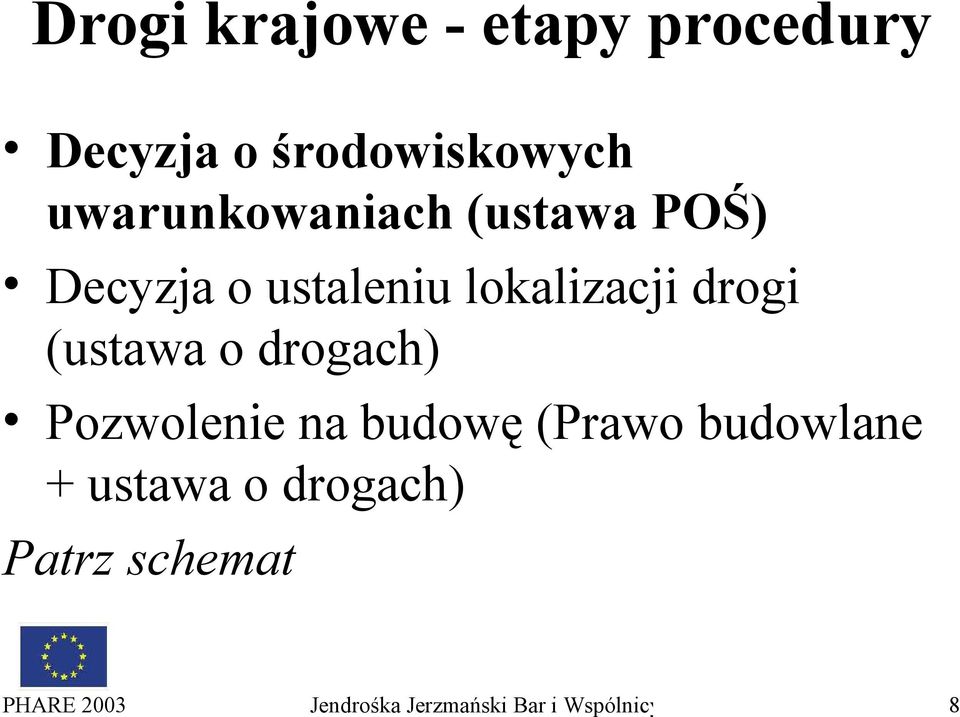 drogi (ustawa o drogach) Pozwolenie na budowę (Prawo budowlane +