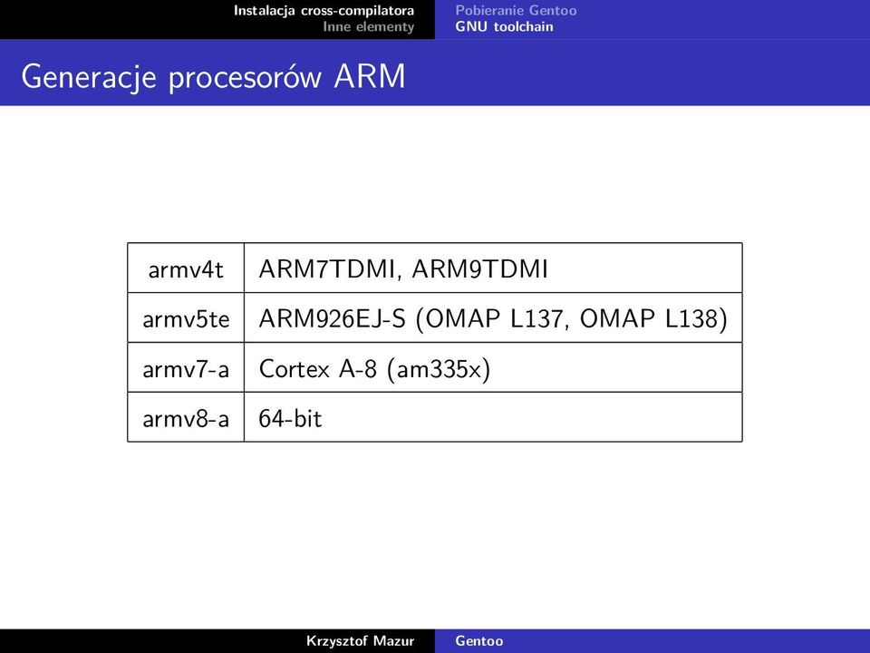 ARM926EJ-S (OMAP L137, OMAP L138)