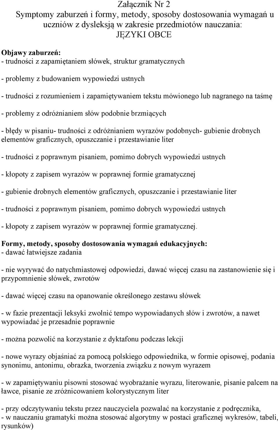 brzmiących - błędy w pisaniu- trudności z odróżnianiem wyrazów podobnych- gubienie drobnych elementów graficznych, opuszczanie i przestawianie liter - trudności z poprawnym pisaniem, pomimo dobrych