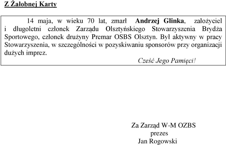 OSBS Olsztyn.