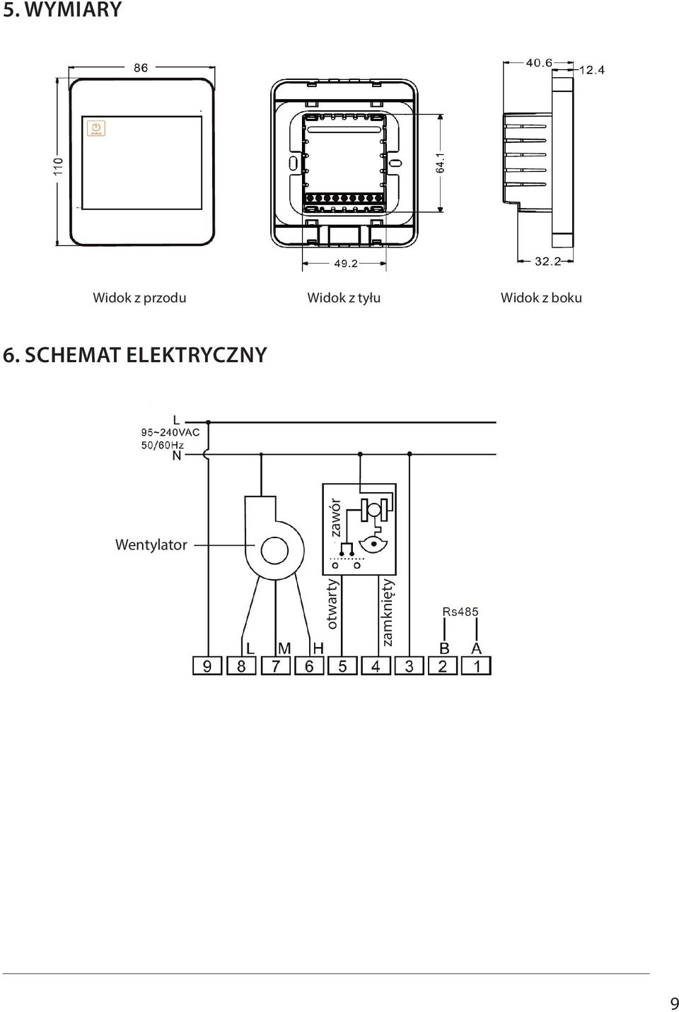 SCHEMAT ELEKTRYCZNY