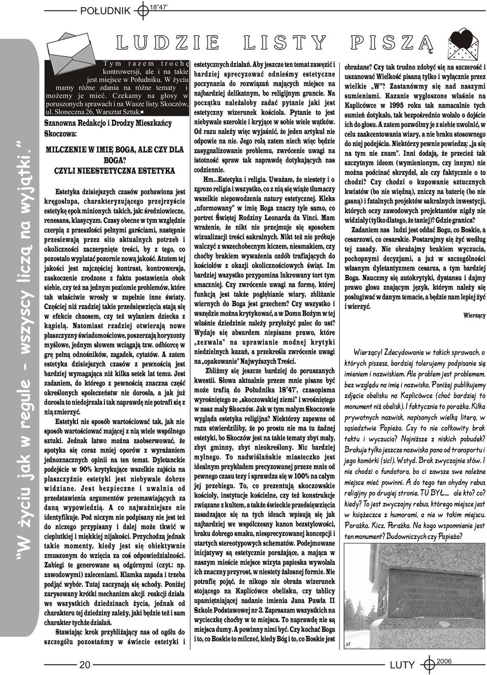 CZYLI NIEESTETYCZNA ESTETYKA Estetyka dzisiejszych czasów pzbawina jest krêgs³upa, charakteryzuj¹ceg przejrzyœcie estetykê epk mininych takich, jak: œredniwiecze, renesans, klasycyzm.