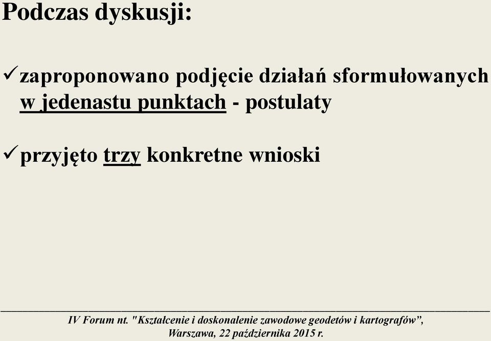 w jedenastu punktach -