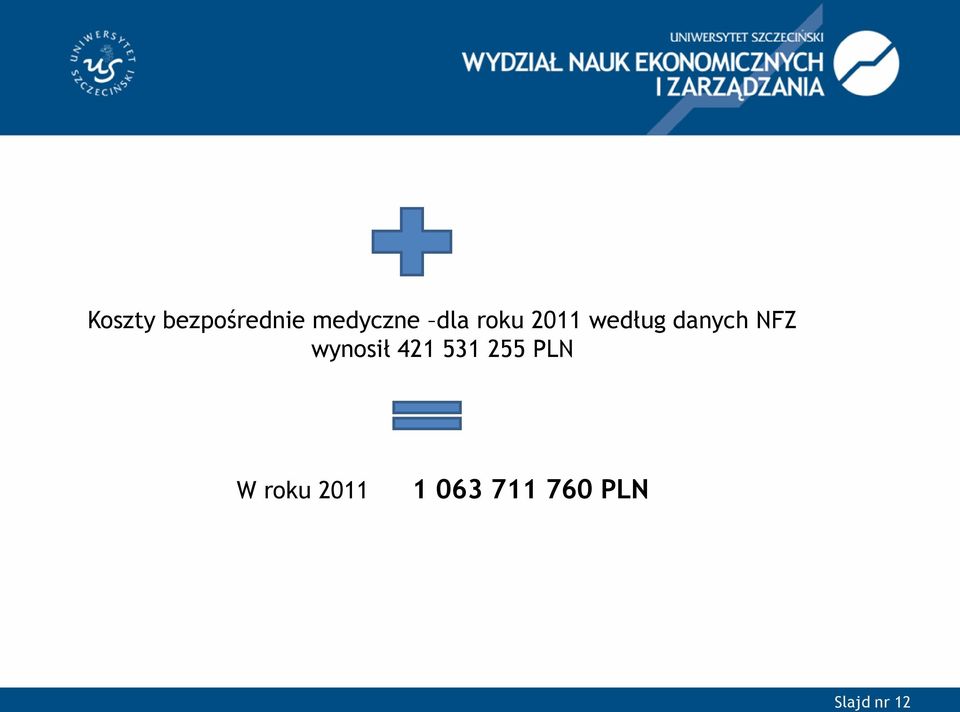 wynosił 421 531 255 PLN W roku
