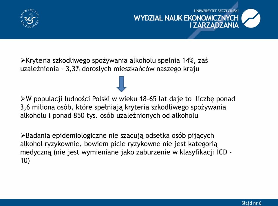 alkoholu i ponad 850 tys.