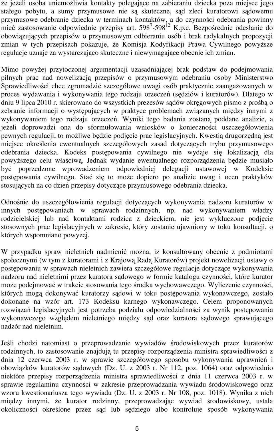 kontaktów, a do cz
