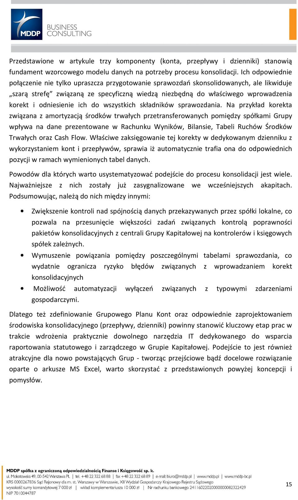 odniesienie ich do wszystkich składników sprawozdania.