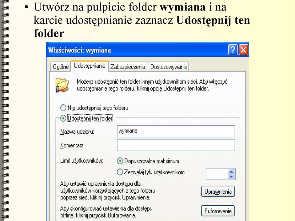 karcie udostępnianie