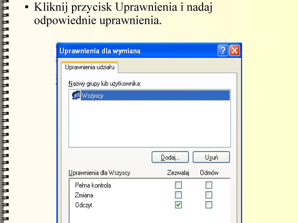 Uprawnienia i
