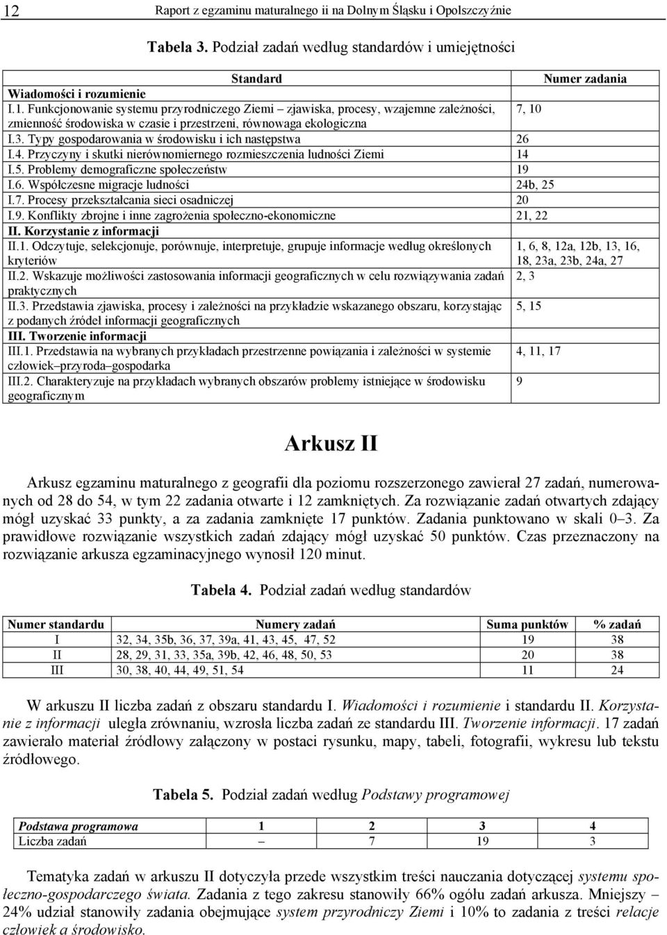 7. Procesy przekształcania sieci osadniczej 20 I.9. Konflikty zbrojne i inne zagrożenia społeczno-ekonomiczne 21,