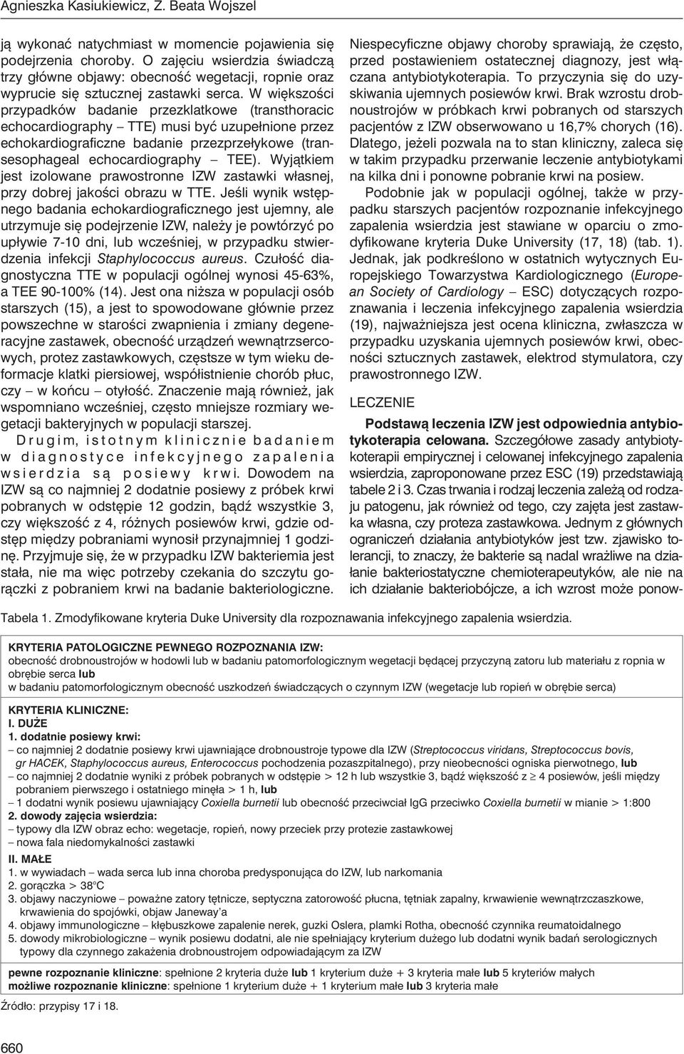W większości przypadków badanie przezklatkowe (transthoracic echocardiography TTE) musi być uzupełnione przez echokardiograficzne badanie przezprzełykowe (transesophageal echocardiography TEE).