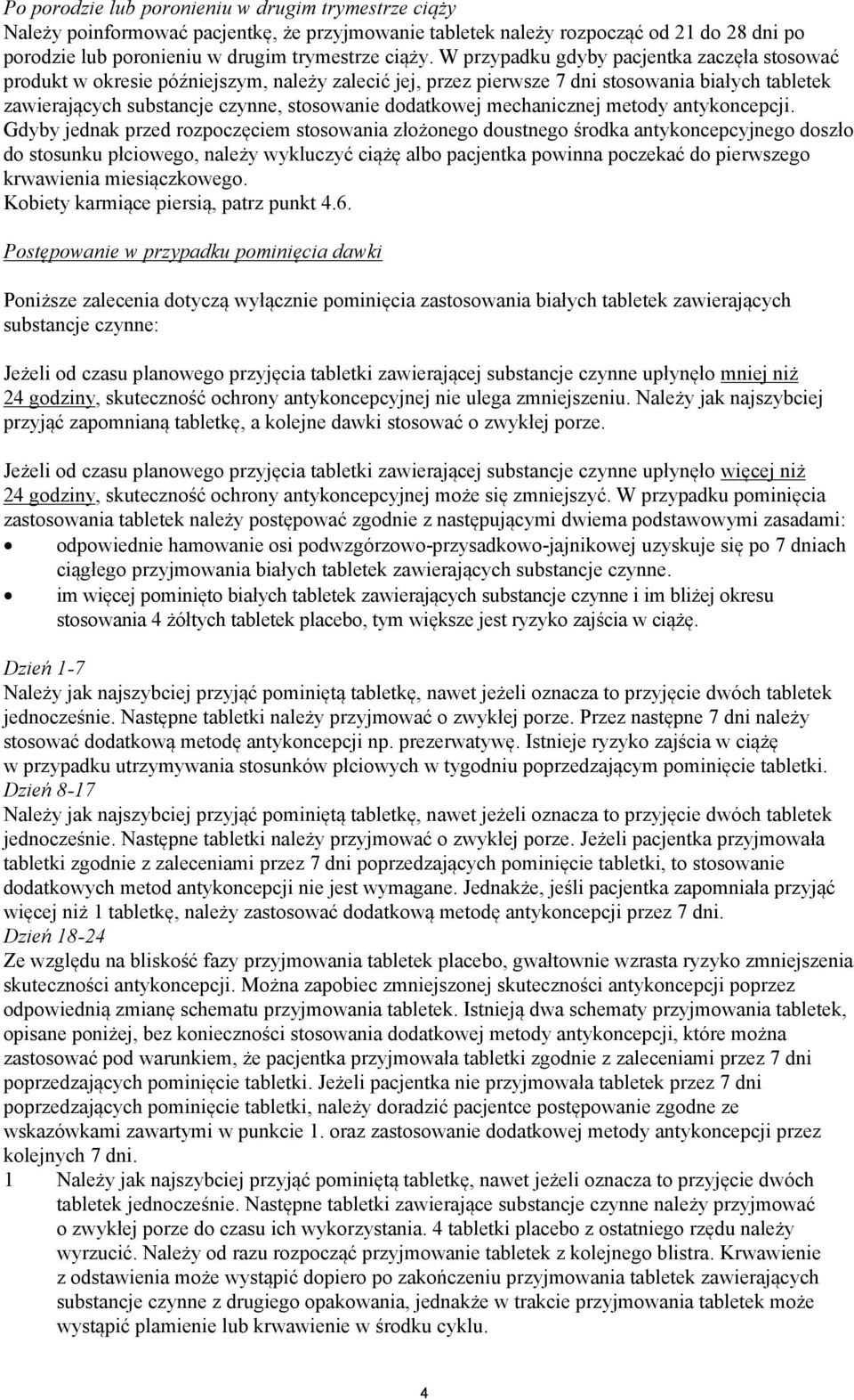 mechanicznej metody antykoncepcji.