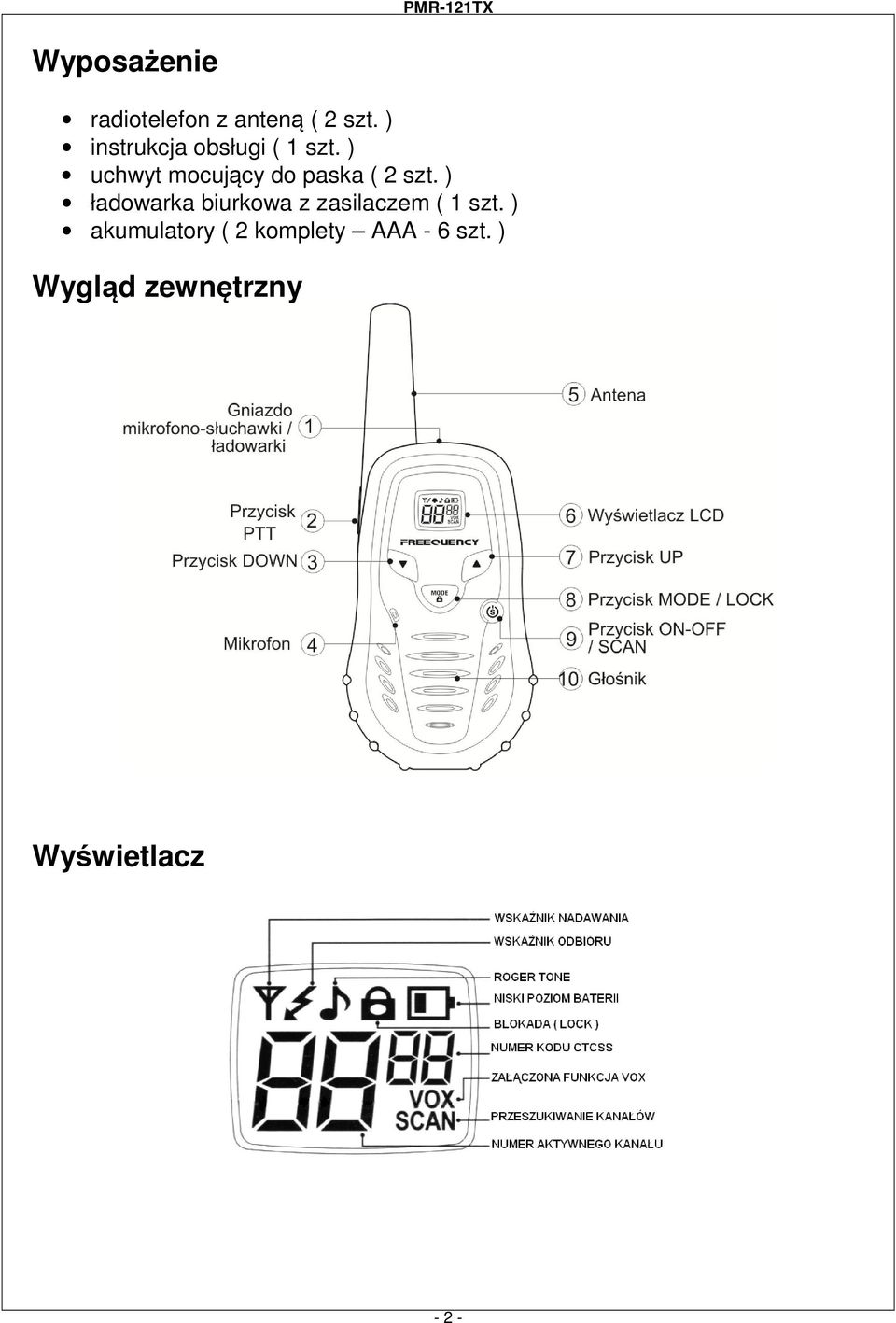 ) uchwyt mocujący do paska ( 2 szt.