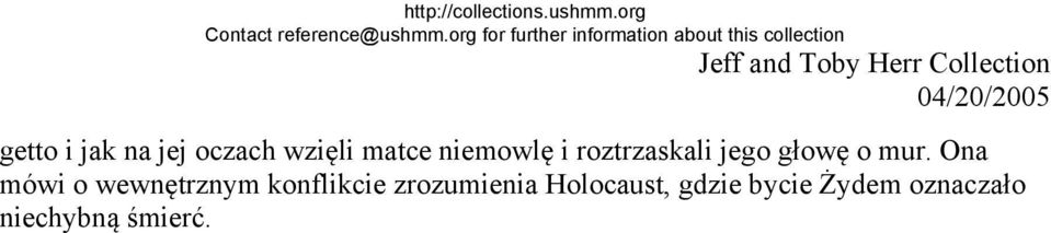 głowę o mur.