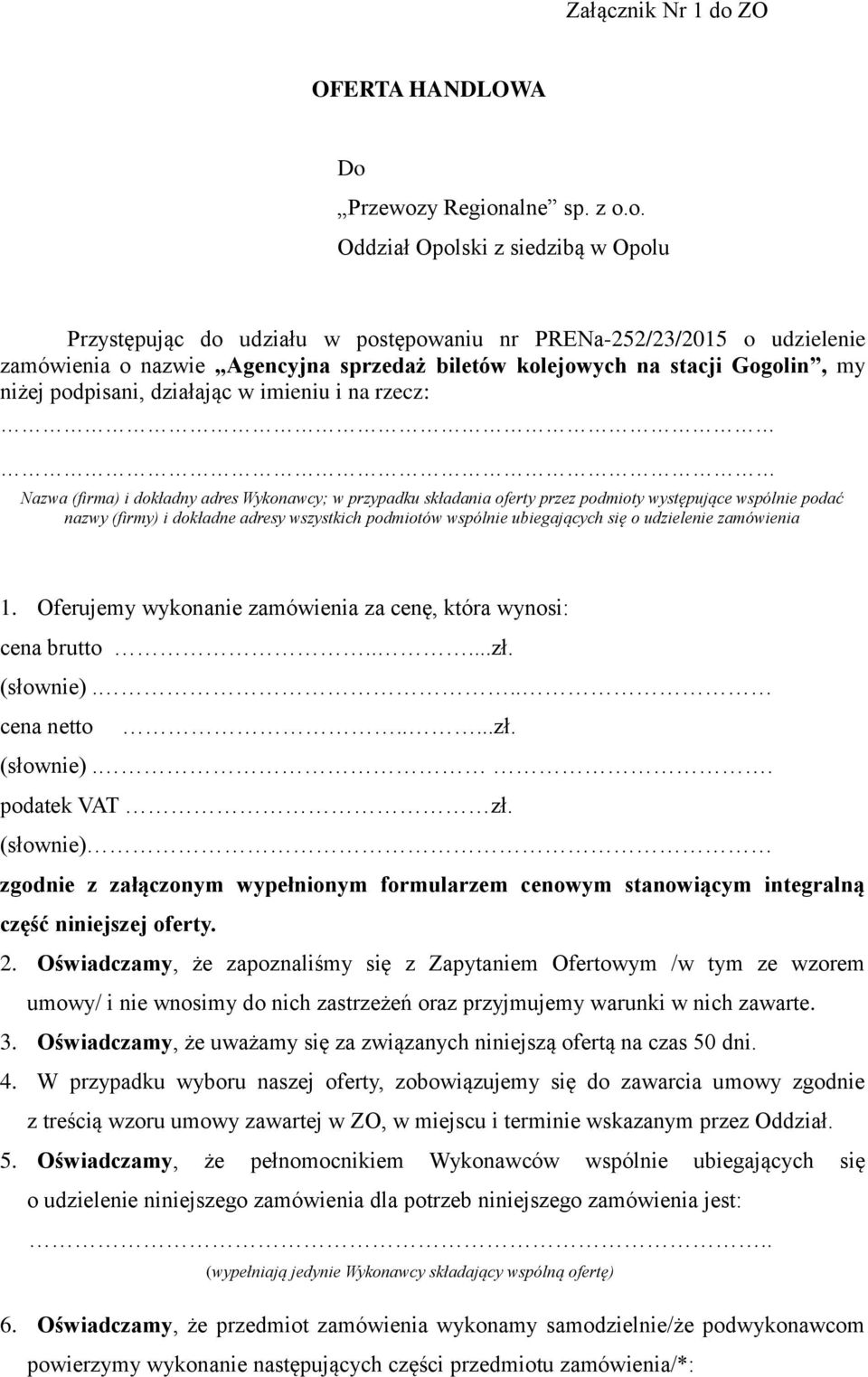 Przewoz