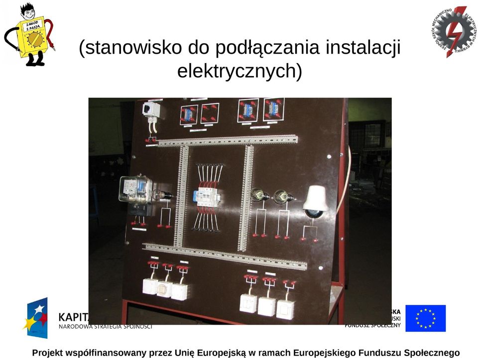podłączania
