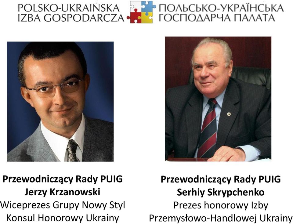 Ukrainy Przewodniczący Rady PUIG Serhiy