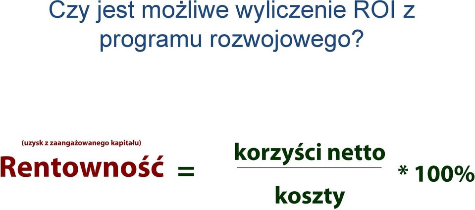 (uzysk z zaangażowanego