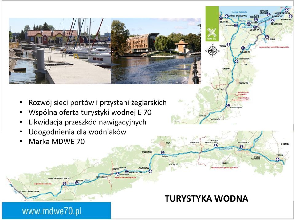 wodnej E 70 Likwidacja przeszkód
